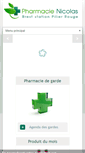 Mobile Screenshot of pharmacie-nicolas-brest.com